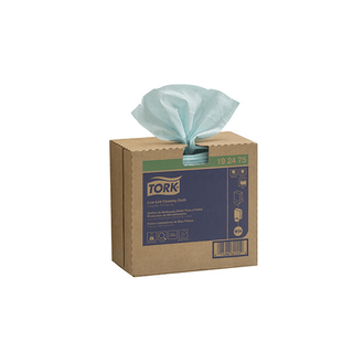 ESSITY TORK CLEANING CLOTH - Cleaning Cloth, Heavy-Duty, Pop-Up Box, White, 1-Ply, Embossed, W24, 16.1" x 8.5", 80 sht/bx, 5 bx/cs (90 cs/plt) | Quantity - 1x CS