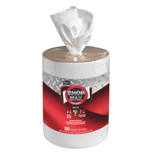 ESSITY TORK ADVANCED SHOPMAX WIPER 450 - ShopMax Wiper, Centerfeed Refill, Advanced, White, 1-Ply, W22, 218.33ft, 200 sht/rl, 2 rl/cs (135 cs/plt) | Quantity - 1x CS
