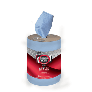 ESSITY TORK ADVANCED SHOPMAX WIPER 450 - ShopMax Wiper, Centerfeed Refill, Advanced, White, 1-Ply, W22, 218.33ft, 200 sht/rl, 2 rl/cs (135 cs/plt) | Quantity - 1x CS