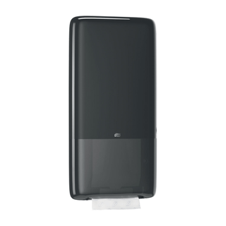 ESSITY TORK PEAKSERVE CONTINUOUS DISPENSER - Hand Towel Dispenser, Universal, Black, H5, Plastic, 28.7" x 14.6" x 4" (72 cs/plt) | Quantity - 1x EA