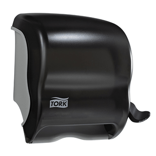 ESSITY TORK HAND TOWEL DISPENSERS - Hand Towel Roll Dispenser, Push-Bar Auto Transfer, Universal, Smoke/ Gray, H21, Metal/ Plastic, 15.8" x 8.8" (81 cs/plt) | Quantity - 1x EA