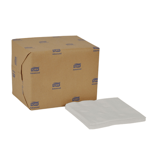 ESSITY TORK NAPKINS - Dinner Napkin, 1/4 Fold, Advanced, White, 2-Ply, Embossed, 16.3" x 15", 375/pk, 8 pk/cs (24 cs/plt) (36 cs/plt) | Quantity - 1x CS