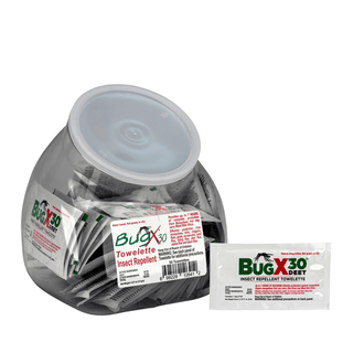 FIRST AID ONLY/ACME UNITED BUGX INSECT REPELLENT - BugX DEET FREE Insect Repellent Wipes, 50/bx (DROP SHIP ONLY - $150 Minimum Order) | Quantity - 1x BX