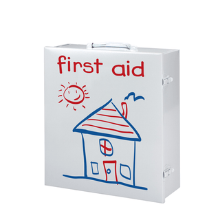 FIRST AID ONLY/ACME UNITED FIRST AID STATION - 3 SHELF - 3 Shelf First Aid ANSI B+ Metal Cabinet, without Meds (DROP SHIP ONLY - $150 Minimum Order) | Quantity - 1x EA