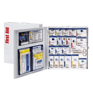 FIRST AID ONLY/ACME UNITED SMART COMPLIANCE CABINETS - Metal Smart Compliance Food Service First Aid Cabinet, w/o Meds, XL (DROP SHIP ONLY - $150 Minimum Order) | Quantity - 1x EA