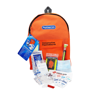 FIRST AID ONLY/ACME UNITED PERSONAL EMERGENCY PREPAREDNESS KITS - Emergency Preparedness Backpack Hurricane, 2-Person (DROP SHIP ONLY - $150 Minimum Order) | Quantity - 1x EA