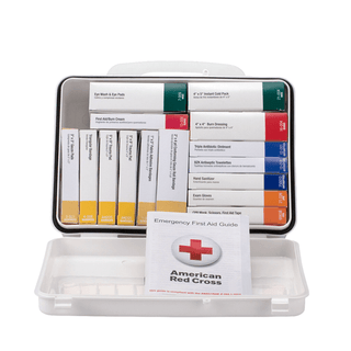 FIRST AID ONLY/ACME UNITED ANSI/OSHA COMPLIANT PACKAGE - 50 Person First Aid Kit, ANSI B, Metal Case (DROP SHIP ONLY - $150 Minimum Order) | Quantity - 1x EA