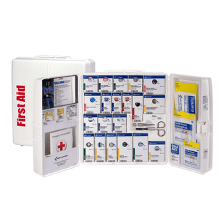 FIRST AID ONLY/ACME UNITED SMART COMPLIANCE CABINETS - Metal Smart Compliance Food Service First Aid Cabinet, w/o Meds, XL (DROP SHIP ONLY - $150 Minimum Order) | Quantity - 1x EA