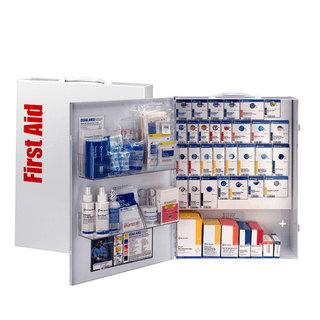 FIRST AID ONLY/ACME UNITED SMART COMPLIANCE CABINETS - Metal Smart Compliance Food Service First Aid Cabinet, w/o Meds, XL (DROP SHIP ONLY - $150 Minimum Order) | Quantity - 1x EA