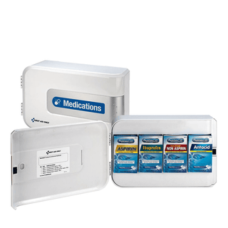 FIRST AID ONLY/ACME UNITED SMART COMPLIANCE CABINETS - Metal Smart Compliance Food Service First Aid Cabinet, w/o Meds, XL (DROP SHIP ONLY - $150 Minimum Order) | Quantity - 1x EA