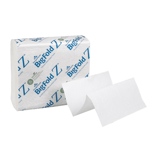 GEORGIA-PACIFIC BIGFOLD Z PREMIUM C-FOLD REPLACEMENT PAPER TOWELS - Premium C-Fold Replacement Paper Towels, White, 8" x 11" Sheets, 260 ct/pk, 10 pk/cs | Quantity - 1x CS