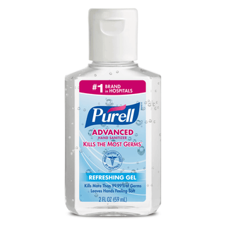 GOJO PURELL ADVANCED INSTANT HAND SANITIZER - Instant Hand Sanitizer, 4 fl oz Bottle with Flip-Cap, Original, 24/cs (252 cs/plt) (HAZMAT Fees Apply, cannot ship via Air or to AK, GU, HI, MP, PR, VI) | Quantity - 1x CS