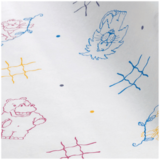 GRAHAM MEDICAL QUALITY PEDIATRIC EXAM TABLE PAPER - PediaPals Animal Print Table Paper, 21" x 125 ft, 12/cs | Quantity - 1x CS