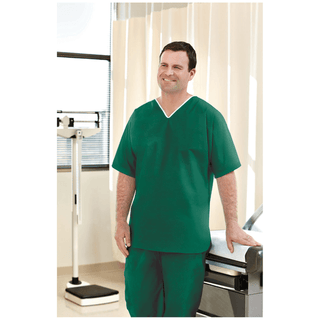 GRAHAM MEDICAL DISPOSABLE ELITE NON-WOVEN SCRUBS - Pants, Non-Woven, X-Large, Green, 30/cs | Quantity - 1x CS