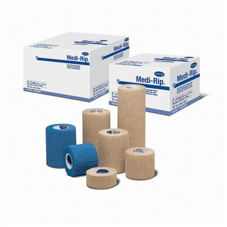 HARTMANN USA MEDI-RIP SELF-ADHERENT BANDAGE - Bandage, 3" x 5 yds, Non-Sterile, Tan, 12 rl/bx, 8 bx/cs | Quantity - 1x CS
