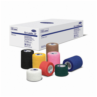 HARTMANN USA CO-LASTIC LF COHESIVE ELASTIC BANDAGES - Bandage, Cohesive, Elastic, 2" x 5 yds, Tan, Latex Free (LF), 36/cs | Quantity - 1x CS