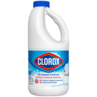 CLOROX BLEACH - Clorox Splash-Less Bleach, Disinfecting Bleach, Regular, 40 oz, 6/cs | Quantity - 1x CS