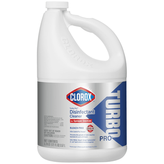 CLOROX TOTAL 360 ELECTROSTATIC SPRAYER - Clorox Turbo Pro Disinfectant Cleaner for Sprayer Devices, Bleach-Free, Kills Cold and Flu Viruses and COVID-19 Virus*, 121 oz, 3/cs (56 cs/plt) | Quantity - 1x CS