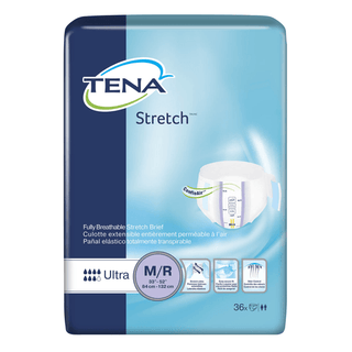 ESSITY HMS TENA STRETCH BRIEFS - Ultra Briefs, Medium/ Regular, 33" -52" Hip Size, Lavender, 36/pk, 2 pk/cs (45 cs/plt) | Quantity - 1x CS