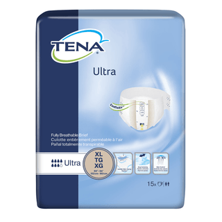ESSITY HMS TENA ULTRA BRIEF - Ultra Briefs, X-Large, 60" - 64" Hip Size, Beige, 15/pk, 4 pk/cs (40 cs/plt) | Quantity - 1x CS
