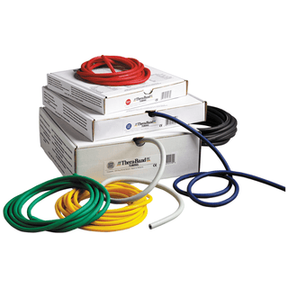 PERFORMANCE HEALTH THERABAND PROFESSIONAL RESISTANCE TUBING - Resistance Tubing, Yellow/ X-Thin, 100 ft Dispenser Box, 6 ea/cs (32 cs/plt) (020032)  (Part Number Change COMING SOON) | Quantity - 1x CS