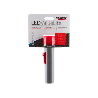 POWER DISTRIBUTORS MULTINATIONAL GARRITY FLASHLIGHT - Navigator LED Flashlight, Non-Slip Rubber Grip, Built in Lanyard Holder, 55 Lumens, Impact & Water-Resistant, AA (2 AA Alkaline Batteries included), 6/cs | Quantity - 1x CS