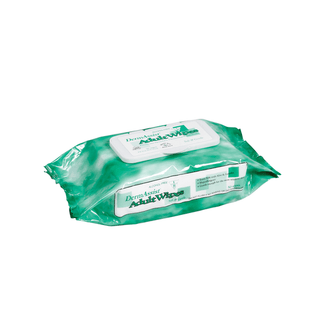 INNOVATIVE DERMASSIST PREMIUM WIPES - Wipes, Incontinence, Adult, Spunlace, Softpack, 9" x 13", 50 wipes/pk, 12 pk/cs (78 cs/plt) | Quantity - 1x CS
