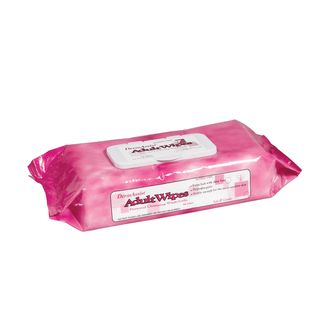 INNOVATIVE DERMASSIST PREMIUM WIPES - Wipes, Incontinence, Adult, Spunlace, Softpack, 9" x 13", 50 wipes/pk, 12 pk/cs (78 cs/plt) | Quantity - 1x CS