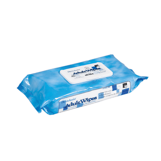 INNOVATIVE DERMASSIST PREMIUM WIPES - Wipes, Incontinence, Adult, Spunlace, Softpack, 9" x 13", 50 wipes/pk, 12 pk/cs (78 cs/plt) | Quantity - 1x CS