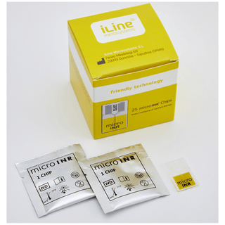 ILINE MICROSYSTEMS MICRO INR CHIP - microINR Chips, 25/bx | Quantity - 1x BX
