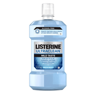 KENVUE LISTERINE ZERO ALCOHOL MOUTHWASH - Listerine Ultra Clean Mouthwash, Zero Alcohol, Arctic Mint, 1L, 6/cs (Pricing Subject to Change without Prior Notification) | Quantity - 1x CS