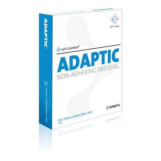 SOLVENTUM ACELITY ADAPTIC NON-ADHERING DRESSING - Non-Adhering Dressing, 3" x 3", 50/bx, 12bx/cs | Quantity - 1x CS