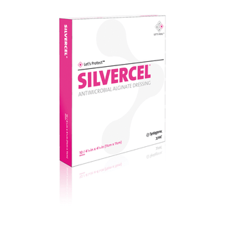 SOLVENTUM ACELITY SILVERCEL NON-ADHERENT ANTIMICROBIAL ALGINATE DRESSING - Dressing, 2" x 2", Non-Adherent, Sterile, 10/bx, 5 bx/cs | Quantity - 1x CS