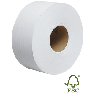 KIMBERLY-CLARK BATHROOM TISSUE - Kleenex Cottenelle JRT Jr. Jumbo Roll Bathroom Tissue, 2-Ply, 750 ft/rl, 12 rl/cs  | Quantity - 1x CS