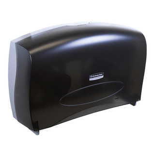 KIMBERLY-CLARK BATH TISSUE DISPENSERS - Dispenser, Jr. ESCORT Jumbo Roll Bathroom Tissue, Stub Roll, 16" x 13.88" x 5.75", White, 1/cs (DROP SHIP ONLY)  | Quantity - 1x CS