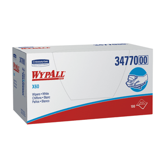 KIMBERLY-CLARK WYPALL WIPERS - WYPALL Waterless Cleaning Wipes, 9.5" x 12", 75 sheets/pk, 6 pk/cs  | Quantity - 1x CS