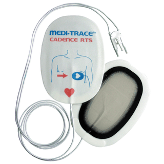 CARDINAL HEALTH MEDI-TRACE CADENCE DEFIBRILLATION ELECTRODES - Defibrillation Electrode, Zoll, 1 pr/pch, 10 pch/cs | Quantity - 1x CS