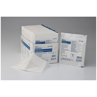 CARDINAL HEALTH DERMACEA ABDOMINAL PADS - Abdominal Pad, 7" x 8", Non-Sterile, Bulk, 648/cs | Quantity - 1x CS