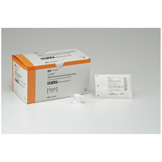 CARDINAL HEALTH CURITY AMD PACKING STRIPS - Packing Strips, " x 1 yd, Sterile 1s in Peel Back Package, 10/bx, 5 bx/cs(Manufacturer Backorder - Inventory Limited when Available) | Quantity - 1x CS