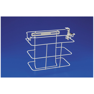 CARDINAL HEALTH BRACKETS, HOLDERS & ACCESSORIES - Wall/ Cart Bracket for 8 Qt Multi-Purpose & Chemosafety Containers, 7" H x 6" D x 10" W, 5/cs | Quantity - 1x CS