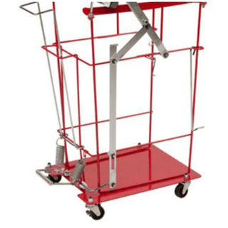 CARDINAL HEALTH SHARPSAFETY CARTS & FLOOR BRACKETS - Foot Pedal Cart For 8 Gal Slide-Top Lid Large Volume & Chemotherapy Containers, 1/cs | Quantity - 1x CS