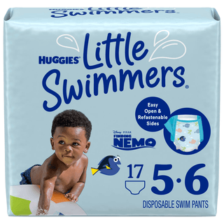 KIMBERLY-CLARK LITTLE SWIMMERS DIAPERS - Swim Diaper, Size 3 (16-26 lbs), Disposable, 20/pk, 4 pk/cs  | Quantity - 1x CS