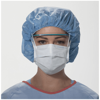 HALYARD KC100 SURGICAL & PROCEDURE MASKS - Surgical Mask, Anti-Fog, Green, 50/bx, 6 bx/cs  | Quantity - 1x CS