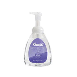 KIMBERLY-CLARK KLEENEX ULTRA MOISTURIZING FOAM HAND SANITIZER - Hand Sanitizer, Foam, 1.2 Liter, 2/cs (HAZMAT Fees Apply, cannot ship via Air or to AK, GU, HI, MP, PR, VI)  | Quantity - 1x CS