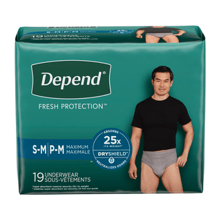 KIMBERLY-CLARK DEPEND PROTECTIVE UNDERWEAR - Underwear, Maximum Absorbency, Medium, Women, Blush, 30/pk, 2 pk/cs (54 cs/plt)  | Quantity - 1x CS