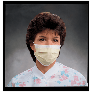 HALYARD STANDARD FACE MASKS - SO SOFT Procedure Mask, White, 50/pkg, 10 pkg/cs (72 cs/plt)  | Quantity - 1x CS