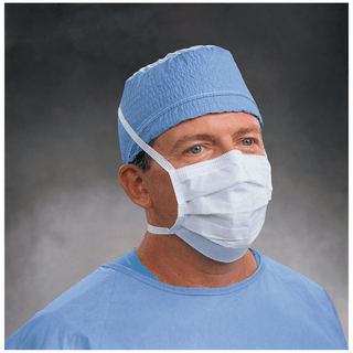 HALYARD STANDARD FACE MASKS - SO SOFT Procedure Mask, White, 50/pkg, 10 pkg/cs (72 cs/plt)  | Quantity - 1x CS