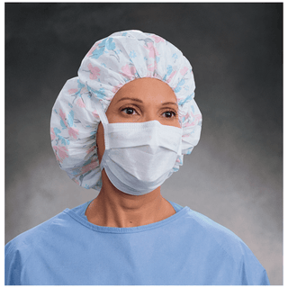 HALYARD STANDARD FACE MASKS - SO SOFT Procedure Mask, White, 50/pkg, 10 pkg/cs (72 cs/plt)  | Quantity - 1x CS