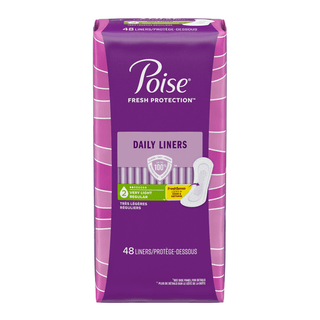 KIMBERLY-CLARK POISE LINERS - Liner, Very Light, 48/pk, 4 pk/cs  | Quantity - 1x CS