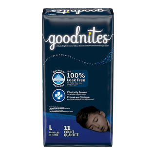 KIMBERLY-CLARK GOODNITES UNDERPANTS - Youth Pants, Boy, Size 6, Jumbo, 9/pk, 4pk/cs  | Quantity - 1x CS